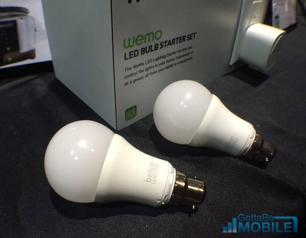 The WeMo bulbs are equivalent to a 60 watt bulb and should last 23 years.