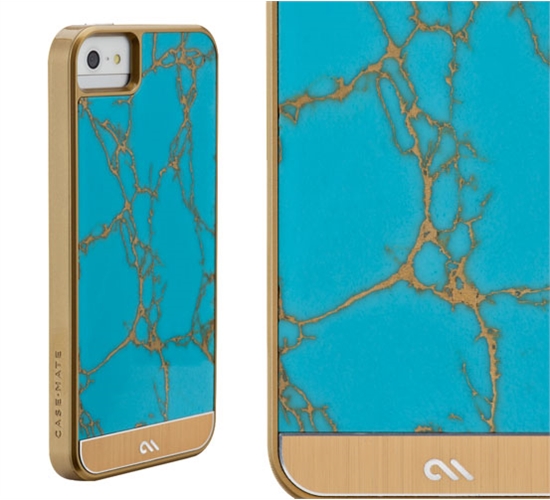 Case Mate uses real gemstones and aluminum accents to make these iPhone 5 cases shine.
