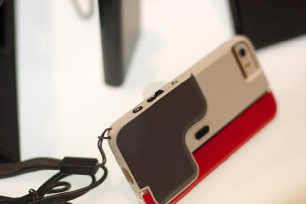 The Incipio Focal Camera Case for the iPhone 5s adds physical shutter and zoom buttons. 