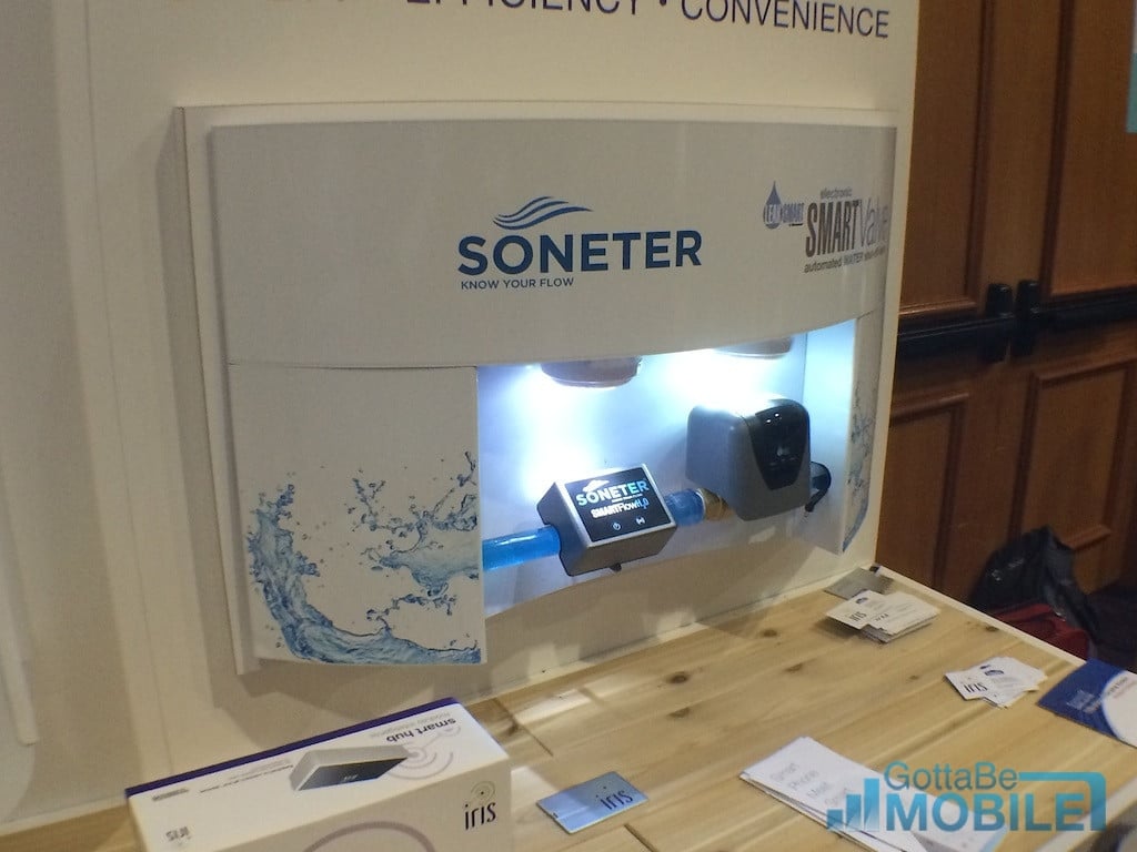 The Iris system can detect leaks and with a second unit shut off the water.