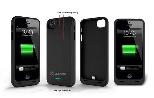 This affordable iPhone 5 battery case should add one full charge. 