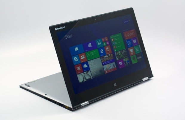 The Yoga 2 Pro includes a 3,200 x 1,800 resolution display.