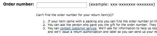 How to Return a Gift That Was Ordered from Amazon
