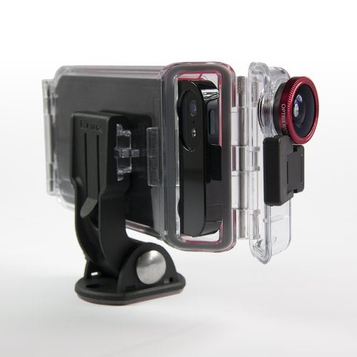 This Waterproof case turns your iPhone into a GoPro style camera.