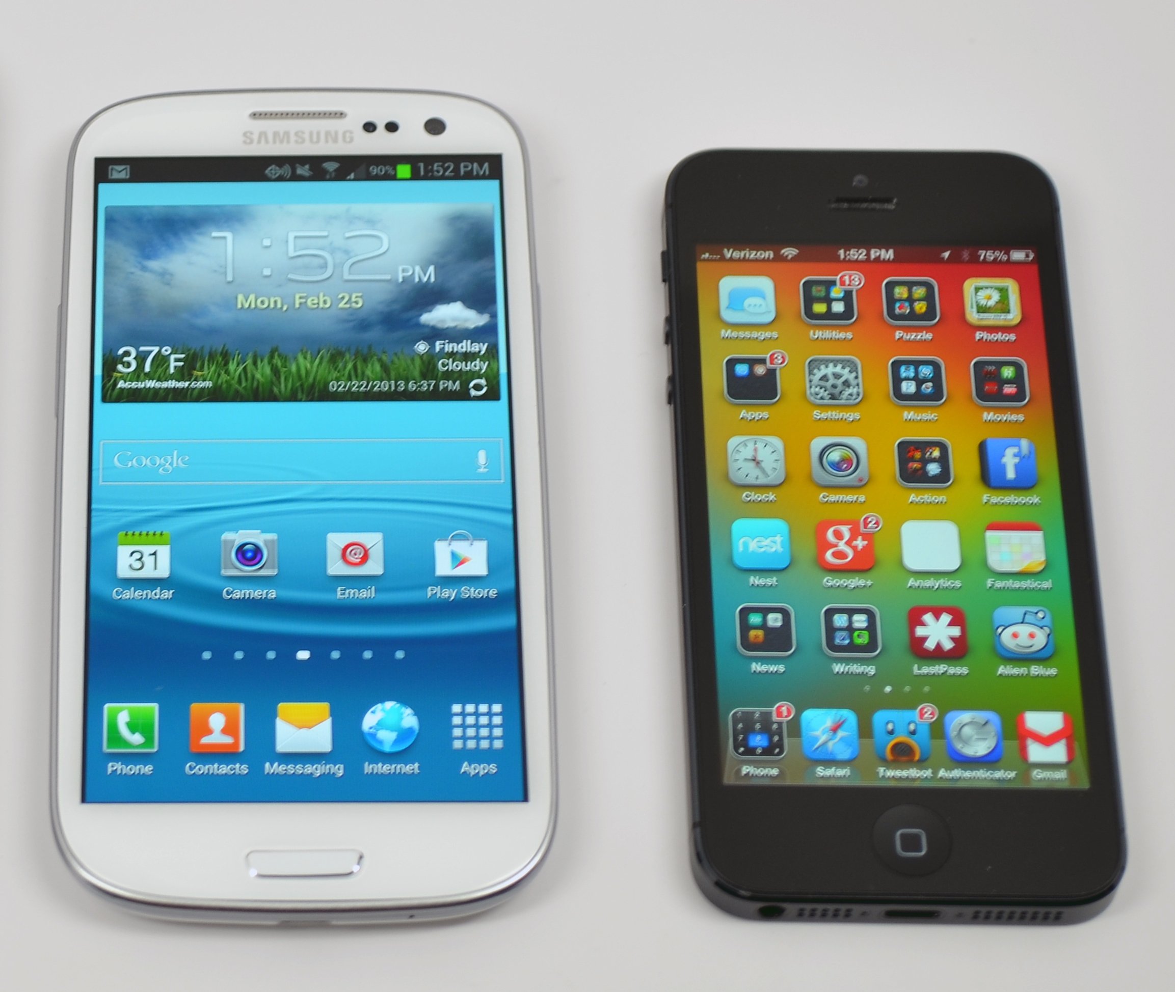 A new investor note claims Apple is set on a 4.8-inch display, the same size as the Galaxy S3.