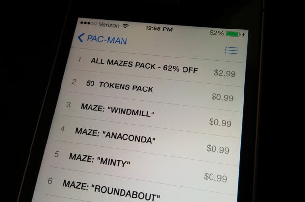In-app purchases