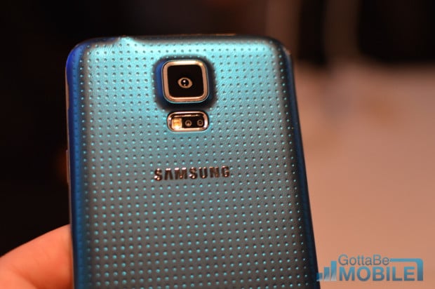 This is the all-new Samsung Galaxy S5.