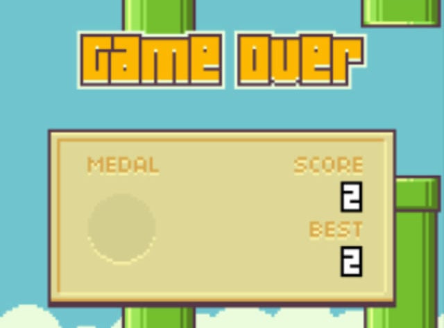 It's Game Over for Flappy Bird in less than 24 Hours.