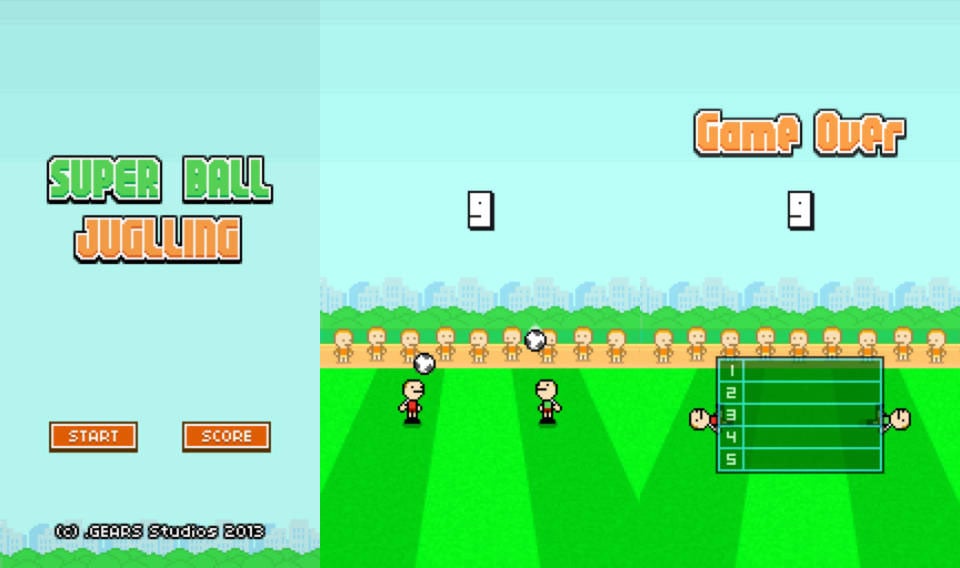 The man who made Flappy Bird also created an addictive game called Super Ball Juggling.