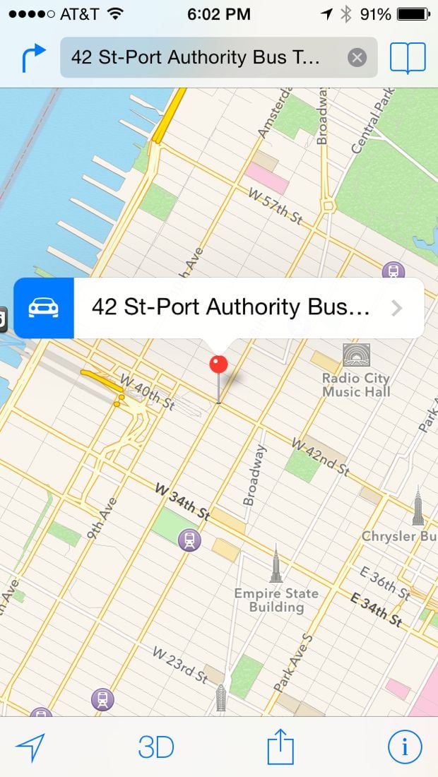 iphone maps app