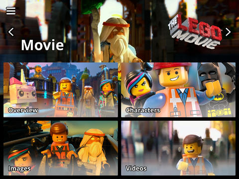 The LEGO Movie App and the LEGO apps are perfect movie companions.