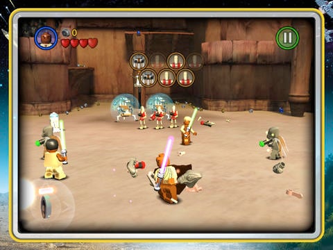 LEGO Star Wars for the iPad and iPhone keeps the movie fun continuing.