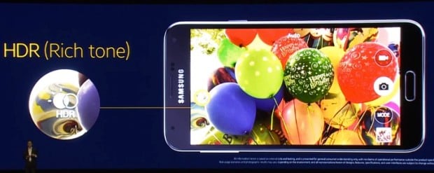HDR Mode offers a live preview of the final outcome.