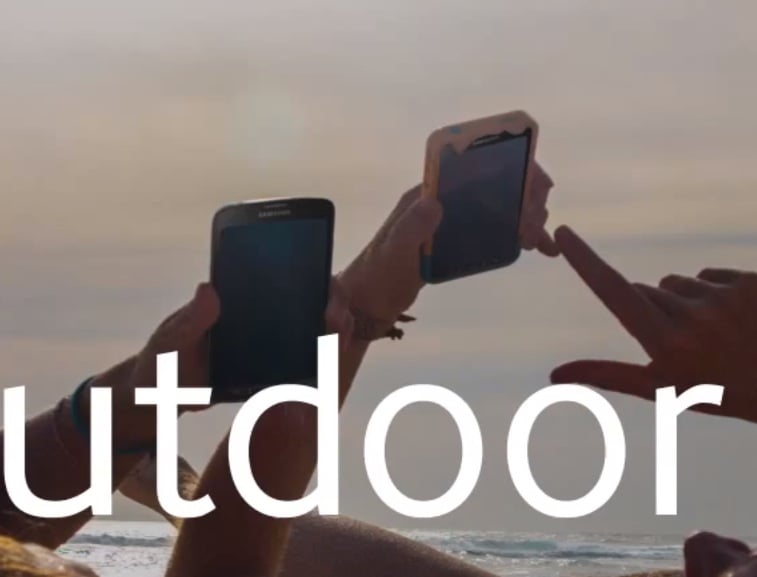 Is Samsung teasing part of the Galaxy S5, or is this a current phone with photography tricks?