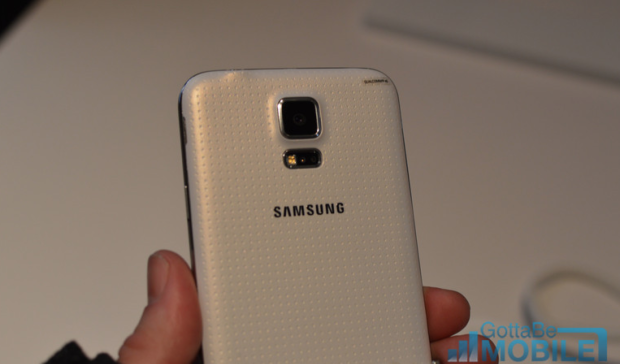 The Galaxy S5 has a 16 megapixel camera
