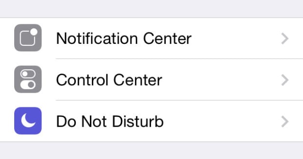 Choose Do Not Disturb in Settings to get started. 