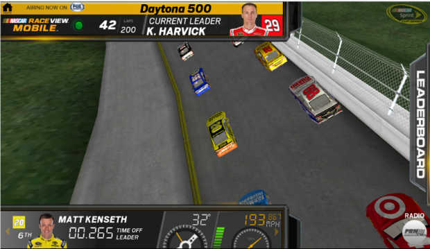 nascar raceview mobile 3d virtual race