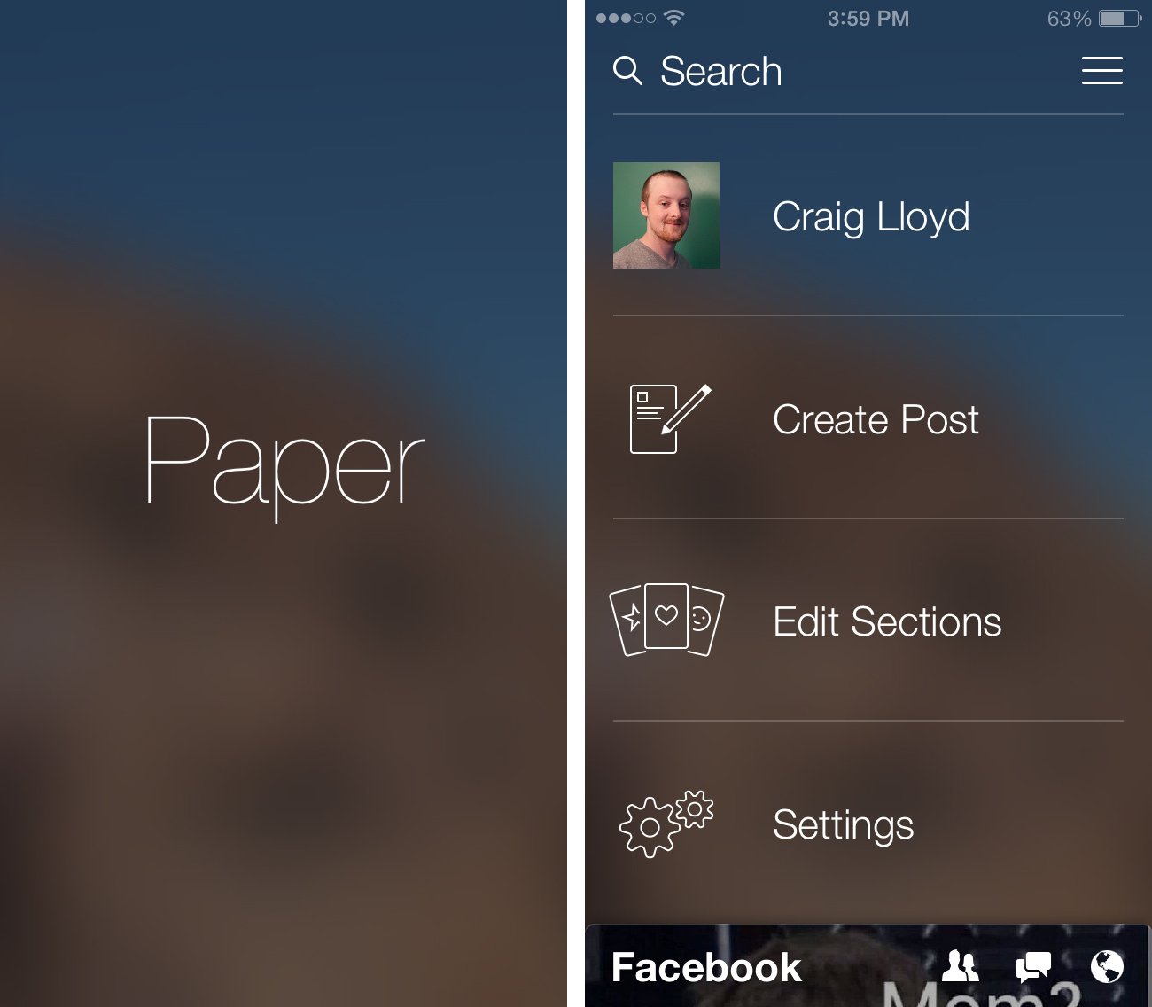 New Facebook App Paper
