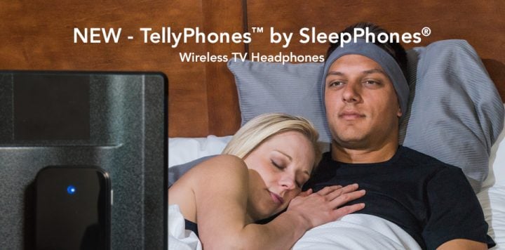 Listen to your TV in bed.