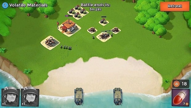 Multitask while playing Boom Beach.