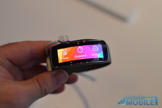 Look for a Gear Fit + Galaxy S5 bundle.