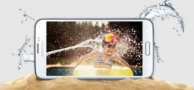 The Samsung Galaxy S5 is water-resistant, which could influence the features we see on other phones.