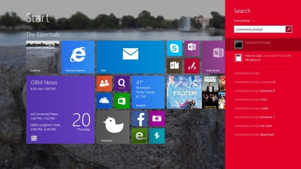 How to Find Command Prompt in Windows 8 (3)