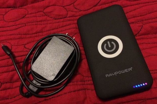 RAVPower Qi-Enabled Wireless Charger Charging Pad with usb cable