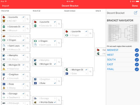 March Madness apps that manage brackets are also incredibly popular this week. 