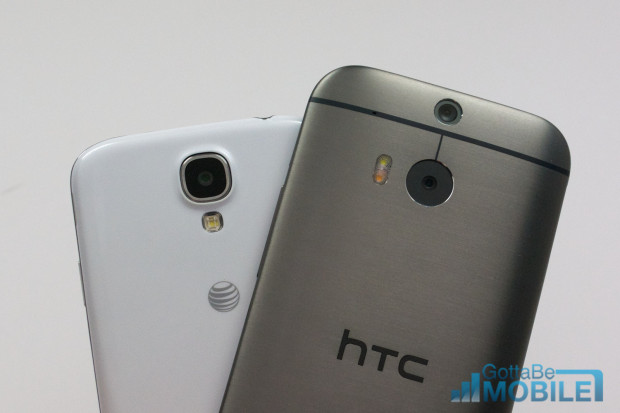 New HTC One M8 vs - GS4 5-X3