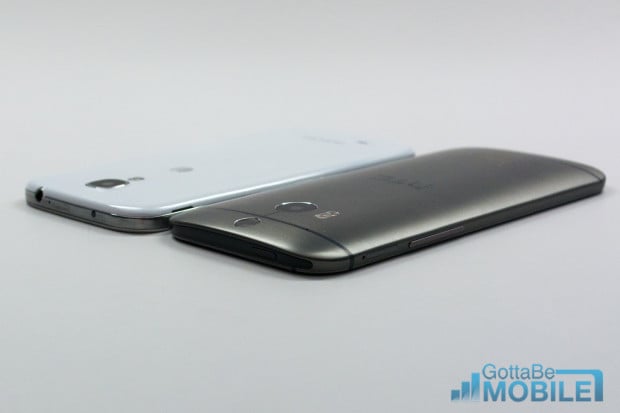 New HTC One M8 vs - GS4-X3