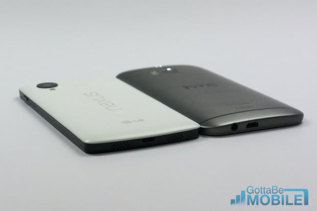 New HTC One M8 vs - Nexus 5