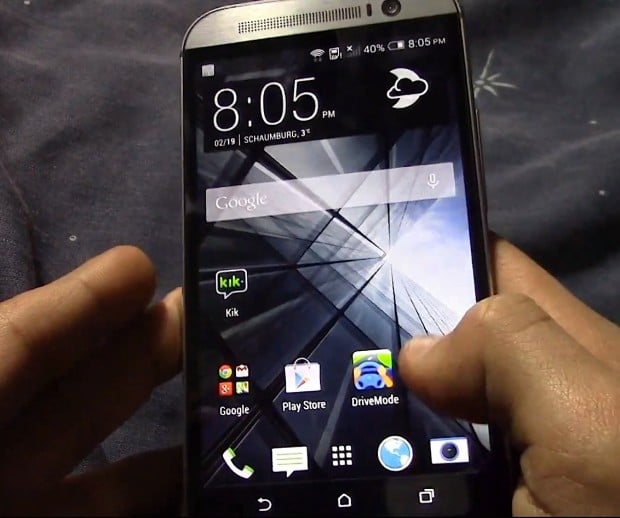 The new HTC One video shows the device compared to the HTC One. 