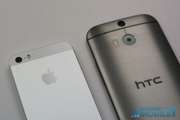 Both the iPhone 5s and new HTC One are good smartphones, but a bigger screen is a defining feature for many users.