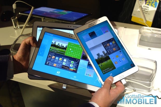 The new Samsung tablet ads take on the competition directly. 