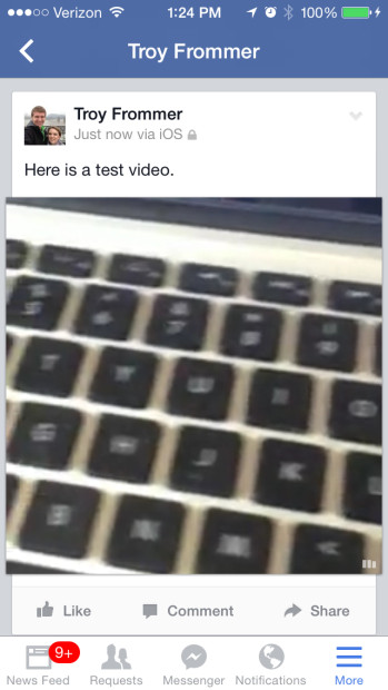 Test Video (Facebook)