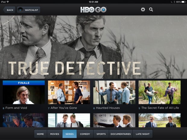 The True Detective finale broke HBOGo.