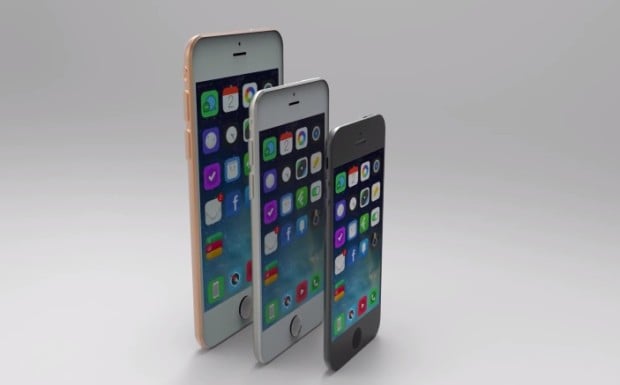 iPhone 6 Concept Shows Small, Medium and Large