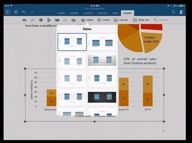 office for ipad