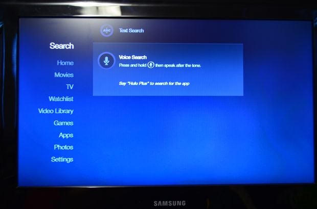 fire tv voice search