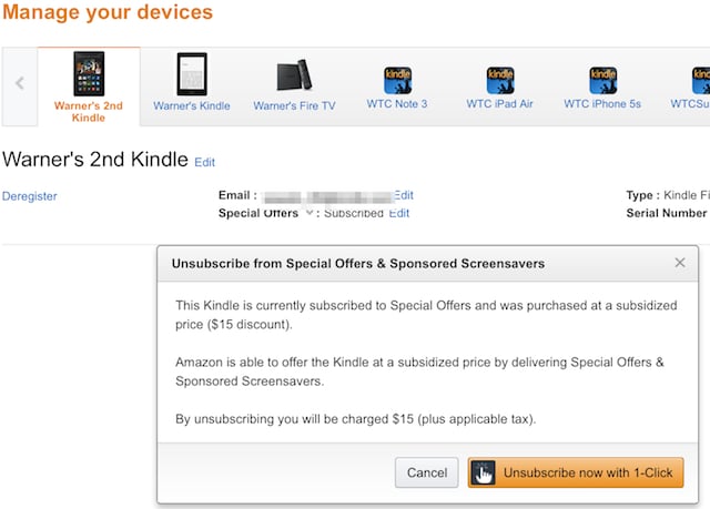 How To Get Rid of Special Offers on Kindle Fire Tablets