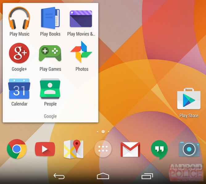 This is a potential new look for Android 4.5.