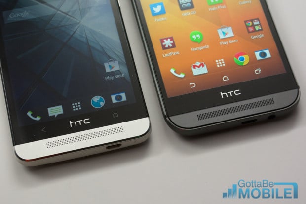 New HTC One M8 vs - M7 21-X3