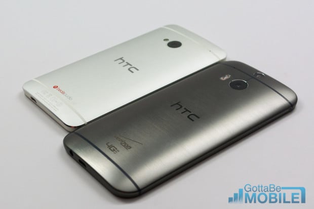New HTC One M8 vs - M7 24-X3
