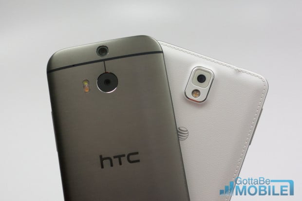 New HTC One M8 vs - note3 22-X3