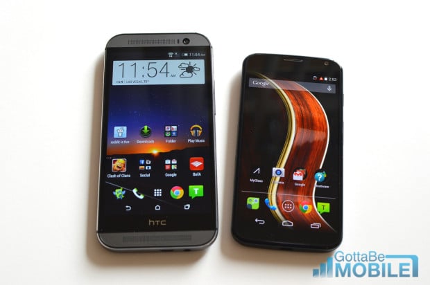 HTC One M8 vs Moto X 2013