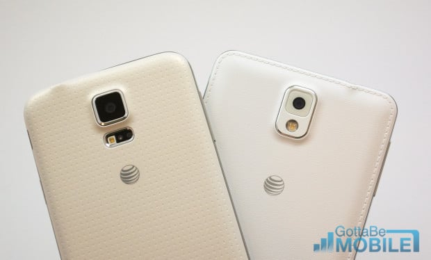 Samsung Galaxy S5 vs Galaxy Note 3 -  Cameras