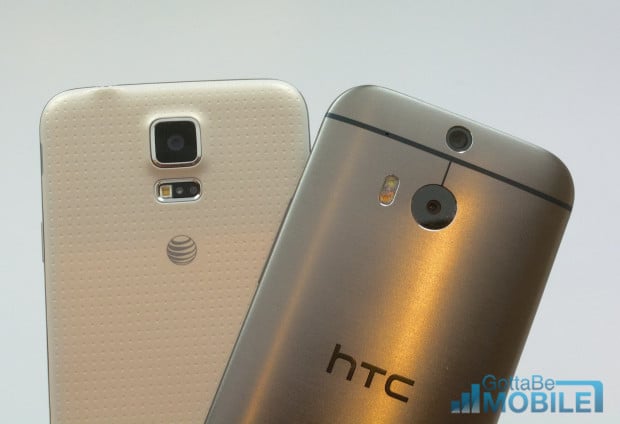 Samsung Galaxy S5 vs HTC One M8 - Cameras