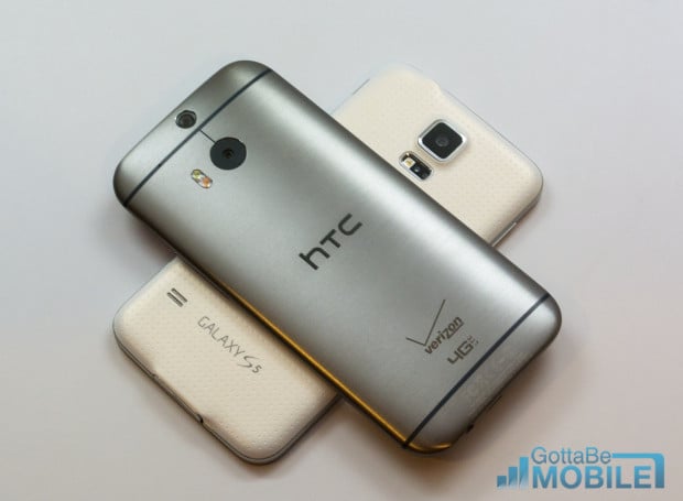 Samsung Galaxy S5 vs HTC One M8 - Hero