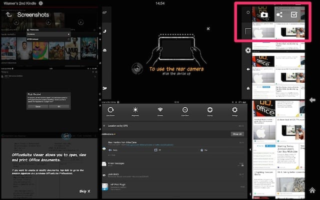 How to Take a Screenshot on Kindle Fire HDX Tablets
